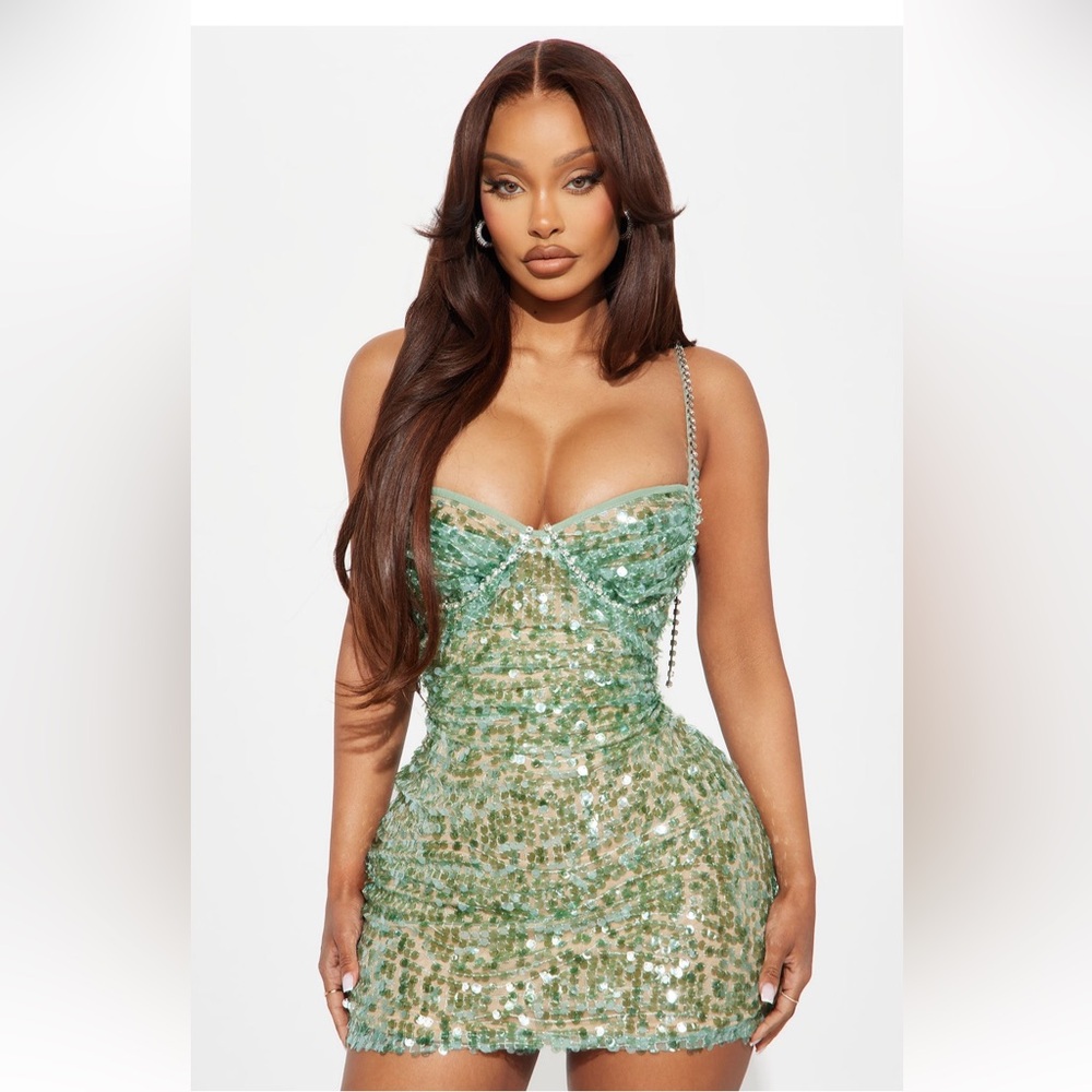 Sequin Mini Dress